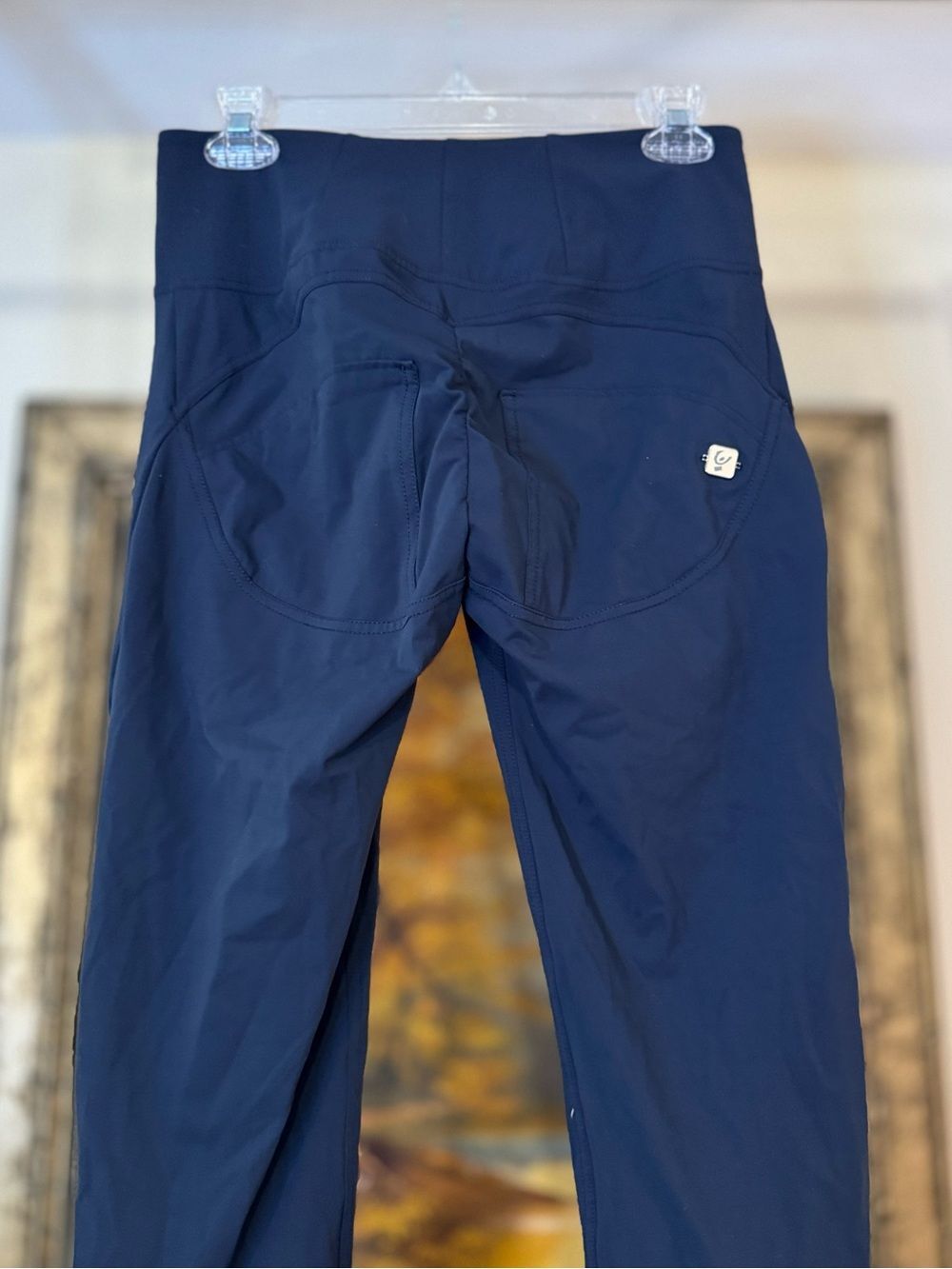 Freddy WR.UP high-waisted shaping pants in navy.